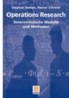 Operations Research : Deterministische Modelle und Methoden - eBook