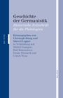 Geschichte der Germanistik : Historische Zeitschrift fur die Philologien - eBook