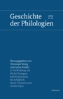Geschichte der Philologien - eBook