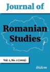 Journal of Romanian Studies – Volume 1, No. 2 (2019) - Book