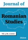 Journal of Romanian Studies - Volume 3,2 (2021) - Book