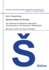 Zeichen setzen fur Europa. Der Gebrauch europaischer lateinischer Sonderzeichen in der deutschen Offentlichkeit : Mit einem Vorwort von Peter Schlobinski - eBook