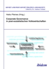 Corporate Governance in postsozialistischen Volkswirtschaften - eBook