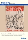 Spezialist in Sibirien : Faksimile der 1933 erschienenen ersten Ausgabe - eBook
