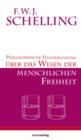 Philosophische Untersuchungen uber das Wesen der menschlichen Freiheit : Eingeleitet von Bruno Kern - eBook