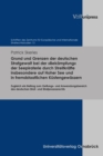 Grund und Grenzen der deutschen Strafgewalt bei der »Bekampfung« der Seepiraterie durch Streitkrafte insbesondere auf Hoher See und in fremdstaatlichen Kustengewassern : Zugleich ein Beitrag zum Geltu - eBook