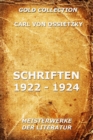 Schriften 1922 - 1924 - eBook