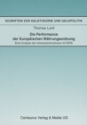 Die Performance der Europaischen Wahrungsordnung : Eine Analyse der Interessenstrukturen im EWS - eBook