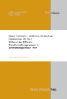 Kulturen der Differenz - Transformationsprozesse in Zentraleuropa nach 1989 : Transdisziplinare Perspektiven. E-BOOK - eBook