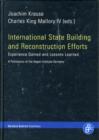 International State Building and Reconstruction Efforts : Experience Gained and Lessons Learned. A Publication of the Aspen Institute Germany - Book