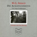 W.G. Sebald: Die Ausgewanderten - CD