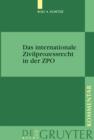 Das internationale Zivilprozessrecht in der ZPO : Kommentar - eBook