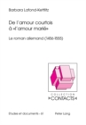 De l'amour courtois a « l'amour marie » : Le roman allemand (1456-1555) - Book