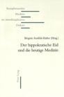 Der Hippokratische Eid Und Die Heutige Medizin - Book