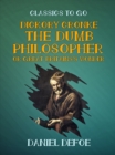 Dickory Cronke The Dumb Philosopher or Great Britains's Wonder - eBook