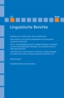 Linguistische Berichte Heft 277 - eBook