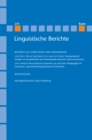 Linguistische Berichte Heft 279 - eBook