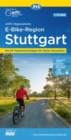 Stuttgart E-Bike-Regio cycling map - Book