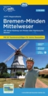 Bremen - Minden / Mittelweser cycling map - Book