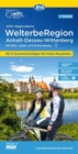 Anhalt, Dessau, Wittenberg - WelterbeRegion cycling map - Book