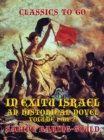 In Exitu Israel, An Historical Novel Volume 1 (of 2) - eBook