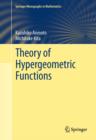 Theory of Hypergeometric Functions - eBook