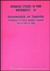 Noncommutativity And Singularities - Proceedings Of French-japanese Symposia Held At Ihes In 2006 - Book