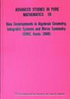 New Developments In Algebraic Geometry, Integrable Systems And Mirror Symmetry (Rims, Kyoto, 2008) - Book