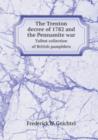 The Trenton decree of 1782 and the Pennamite war : Talbot collection of British pamphlets - Book