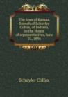The laws of Kansas. Speech of Schuyler Colfax, of Indiana, in the House of representatives, June 21, 1856 - Book