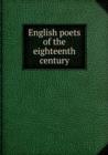 English poets of the eighteenth century - Book