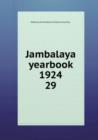 Jambalaya yearbook 1924 - Book