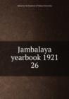 Jambalaya yearbook 1921 - Book