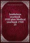 Jambalaya yearbook 1920 plus Medical yearbook 1920 - Book