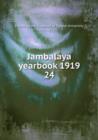 Jambalaya yearbook 1919 - Book