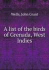 A list of the birds of Grenada, West Indies - Book