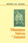 Mimamsa Sutras of Jaimini - eBook