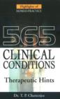 Highlights of Homeo-Practice : 565 Clinical Conditions & Therapeutic Hints - Book