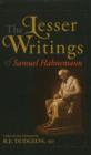 Lesser Writings of Samuel Hahnemann - Book