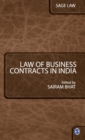 Law of Business Contracts in India - Book