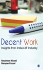 Decent Work : Insights from India's IT Industry - Book