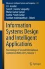 Information Systems Design and Intelligent Applications : Proceedings of Second International Conference INDIA 2015, Volume 1 - eBook