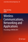 Wireless Communications, Networking and Applications : Proceedings of WCNA 2014 - eBook