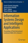 Information Systems Design and Intelligent Applications : Proceedings of Third International Conference INDIA 2016, Volume 2 - eBook