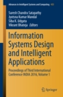 Information Systems Design and Intelligent Applications : Proceedings of Third International Conference INDIA 2016, Volume 1 - eBook