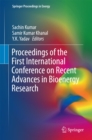Proceedings of the First International Conference on Recent Advances in Bioenergy Research - eBook