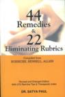 44 Remedies & 22 Eliminating Rubrics - Book