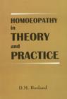 Homoeopathy in Theory & Practice - Book