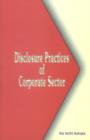 Disclosure Practices of Corporate Sector - Book