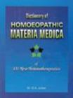 Dictionary of Homoeopathic Materia Medica - Book